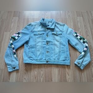Rue 21 Women's Rose Denim Jacket